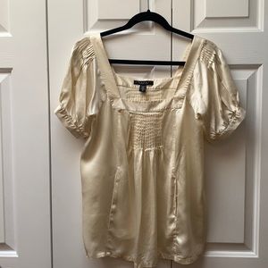 Laundry by Shelli Segal Gold Blouse